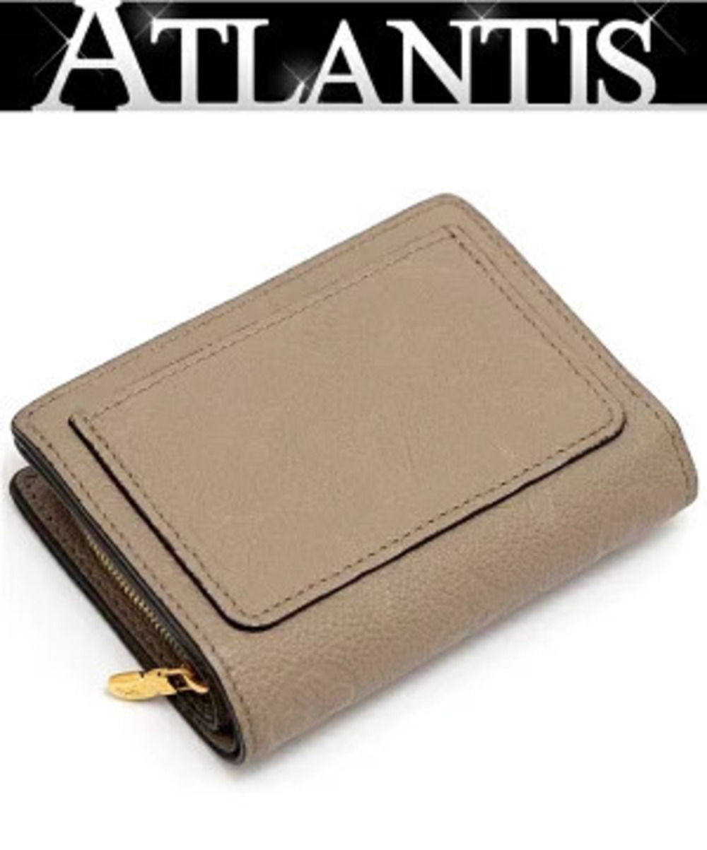Louis Vuitton Portefeuille Claire Bi fold Wallet Monogram Empreinte